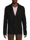 Bugatchi Men's Knit Sweater Blazer In Caviar