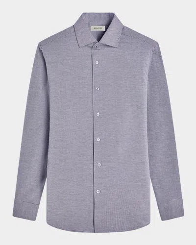 Bugatchi Men's Ooohcotton Devon Sport Shirt In Black