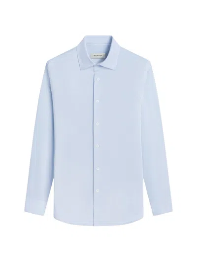 Bugatchi Men's Ooohcotton James Button-front Shirt In Blue