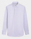 Bugatchi Men's Ooohcotton James Libations Sport Shirt In White