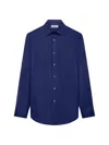 Bugatchi Men's Ooohcotton Tech Button-up Shirt In Blue
