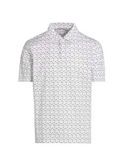 Bugatchi Men's Ooohcotton Victor Polo Shirt In White