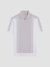 Bugatchi Men's Quarter-zip Polo Sweater In Gray
