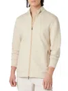 Bugatchi Reversible Knit Jacket In Sand