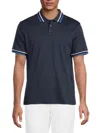 Bugatchi Men's Pima Cotton Polo In Navy