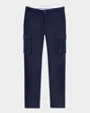 Bugatchi Men's Slim Cargo Pants In Navy