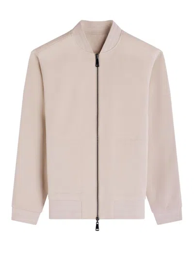 BUGATCHI MEN'S SOFT TOUCH BOMBER JACKET