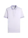 Bugatchi Men's Solid Cotton Polo Shirt In White