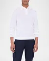 BUGATCHI MEN'S SOLID POLO SWEATER