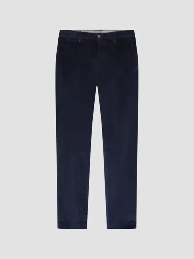 Bugatchi Men's Stretch Cotton Corduroy Pants In Blue