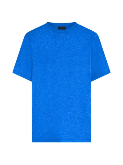 Bugatchi Men's Uv50 Crewneck T-shirt In Classic Blue