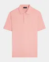 Bugatchi Men's Uv50 Performance Polo Shirt In Salmon