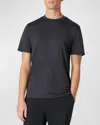 Bugatchi Hank Solid Pima Cotton T-shirt In Black
