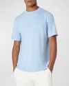 Bugatchi Crewneck Performance T-shirt In Sky