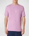 Bugatchi Crewneck Performance T-shirt In Violet