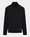Bugatchi Men's Wool Turtleneck Sweater In Black