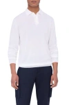 Bugatchi Men's Solid Polo Sweater In Chalk