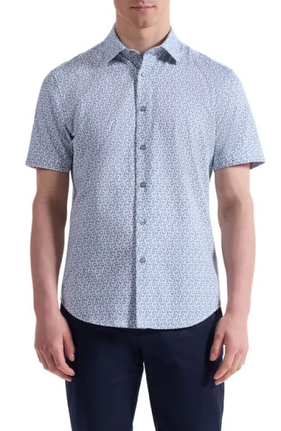 Bugatchi Miles Ooohcotton® Short Sleeve Button-up Shirt