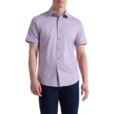 Bugatchi Miles Ooohcotton® Short Sleeve Button-up Shirt