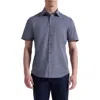 Bugatchi Miles Ooohcotton® Short Sleeve Button-up Shirt