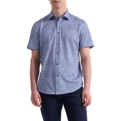 Bugatchi Miles Ooohcotton® Short Sleeve Button-up Shirt