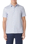 Bugatchi Milo Ooohcotton® Fruit Print Short Sleeve Button-up Shirt