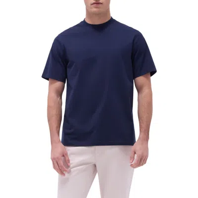 Bugatchi Ooohcotton® Crewneck T-shirt In Navy