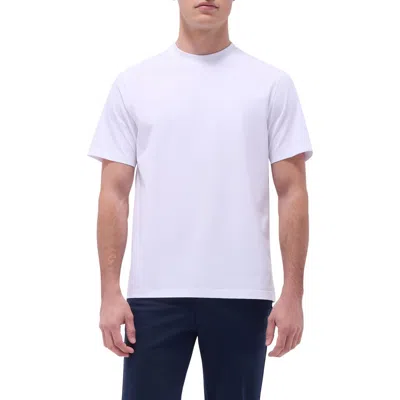 Bugatchi Ooohcotton® Crewneck T-shirt In White