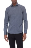 Bugatchi Ooohcotton® Devon Button-up Shirt In Black
