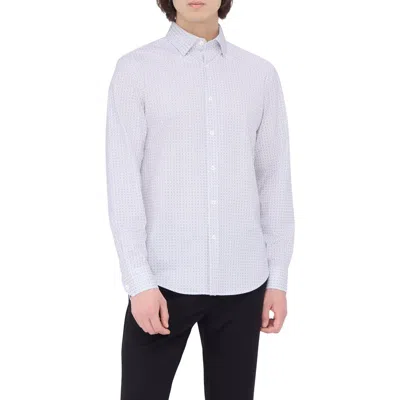 Bugatchi Ooohcotton® Jules Button-up Shirt In Platinum