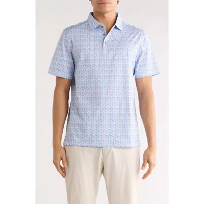 Bugatchi Ooohcotton® Knit Polo In Blue