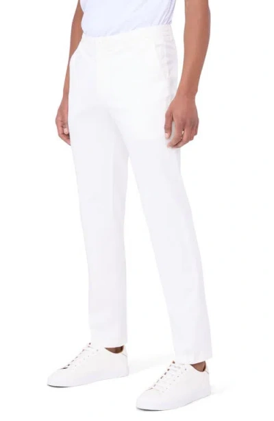 Bugatchi Parker Stretch Chino Pants In Chalk