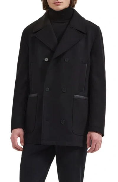Bugatchi Peacoat In Black
