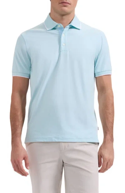 Bugatchi Performance Tipped Polo In Multi