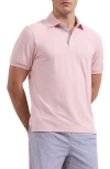 Bugatchi Performance Tipped Polo In Multi