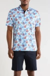 Bugatchi Pima Cotton Polo In Multi