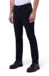 Bugatchi Preston Straight Leg Five Pocket Pants In Black