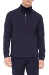 Bugatchi Quarter Zip Performance Pullover