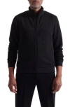 Bugatchi Quilted Jacket In Black