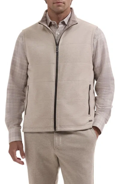 Bugatchi Reversible Knit Vest In Neutral