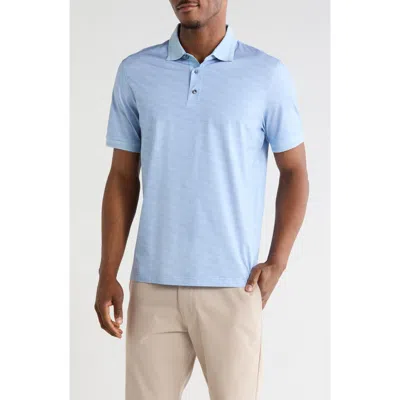 Bugatchi Short Sleeve Knit Polo In Multi