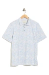 Bugatchi Short Sleeve Polo In Blue