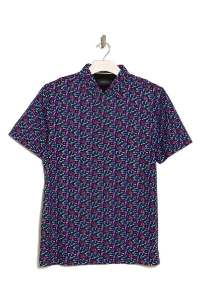 Bugatchi Short Sleeve Polo In Orchid