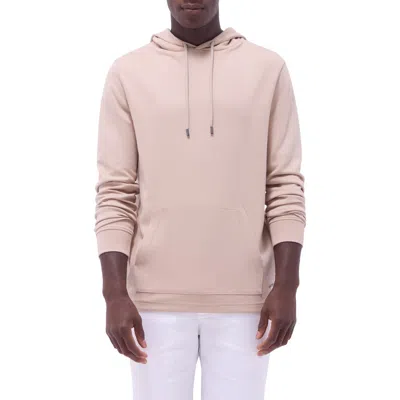 Bugatchi Slim Fit Hoodie In Neutral