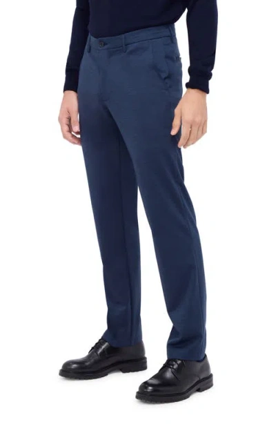 Bugatchi Slim Fit Stretch Chino Pants In Cobalt