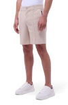 Bugatchi Soft Touch Knit Pintuck Pants In Sand
