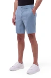 Bugatchi Soft Touch Knit Pintuck Pants In Shark