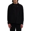 Bugatchi Soft Touch Knit Shirt Jacket In Black