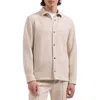 Bugatchi Soft Touch Knit Shirt Jacket In Brown