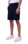 Bugatchi Soft Touch Knit Shorts In Navy
